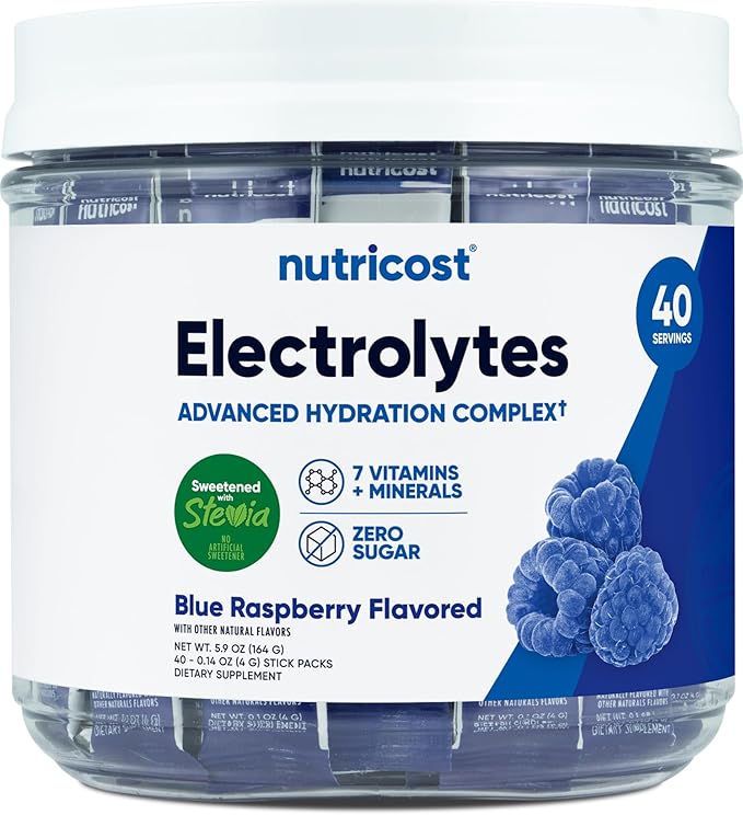Nutricost Electrolytes Complex, 40 Stickpacks by Nutricost