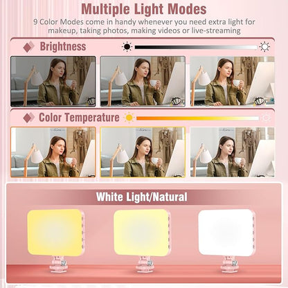 ALTSON 60 LED Portable Selfie Light Video Conference Lighting - Image 3
