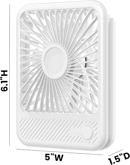 Koonie USB Desk Fan, Strong Wind Ultra Quiet Small Personal Fan - Image 7