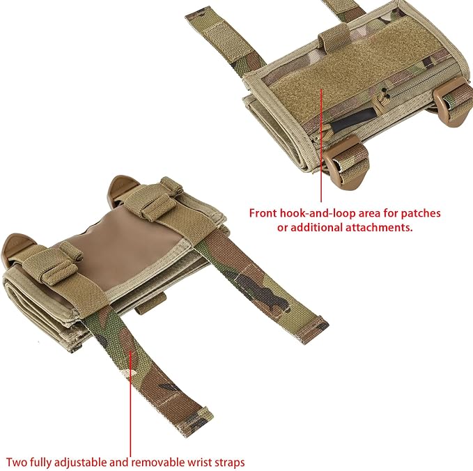 Tactical Arm Sleeve Map Pouch Case Documets Holder Wrist Case Wrist Map Holder - Image 6