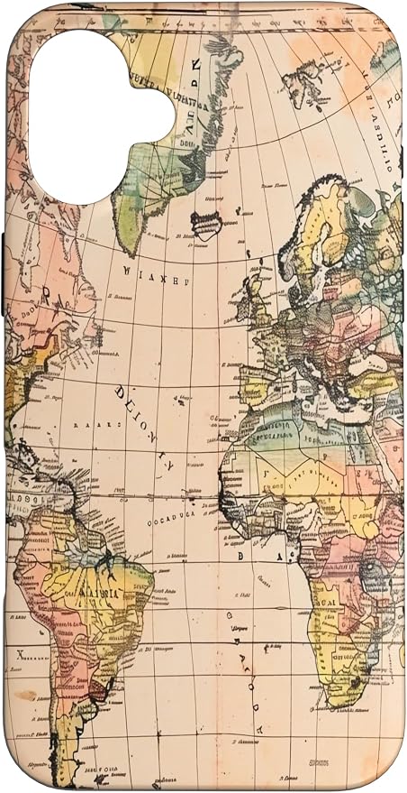 World Map, Old Map of the World Case by Unknown