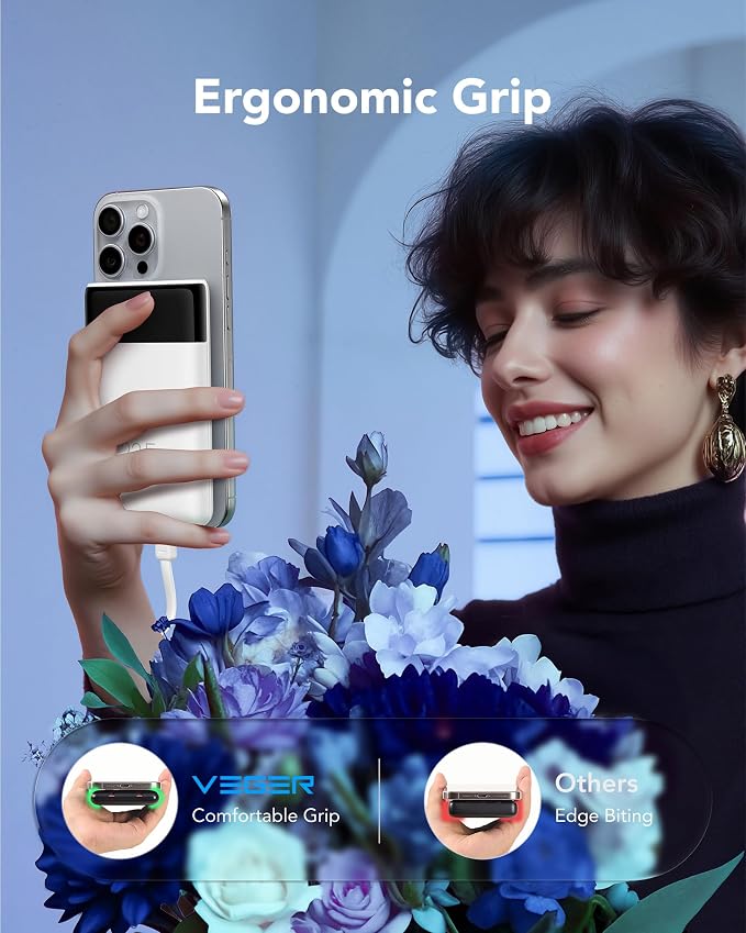 VEGER Portable Charger, Ultra Slim 22.5W Fast Charging - Image 9