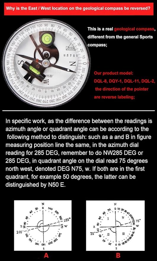 XGeology Geological Compass DQL-8 - Image 5