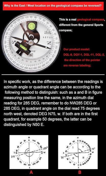 XGeology Geological Compass DQL-8 - Image 5