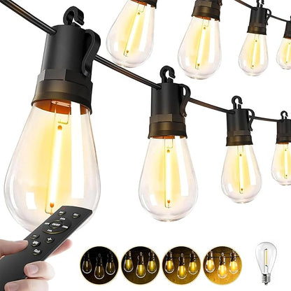 Outdoor String Lights Patio LED by Unknown