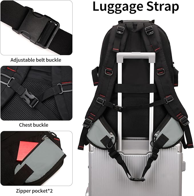 Nerlion 40L Hiking Backpack Travel Backpack - Image 4