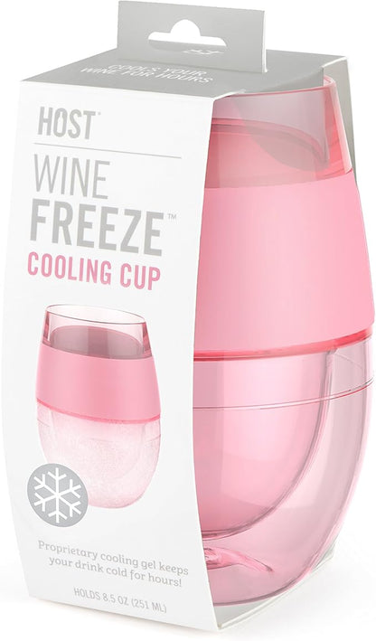 HOST Wine Freeze Cooling Cup, Plastic Double Wall Insulated Freezable Drink - Image 12
