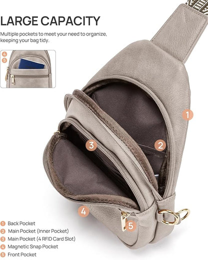 CHOLISS Anti Theft Small Sling Bag - Image 4