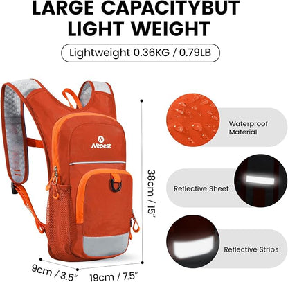 Nepest Kids Hydration Backpack, Mini Water Backpack - Image 4