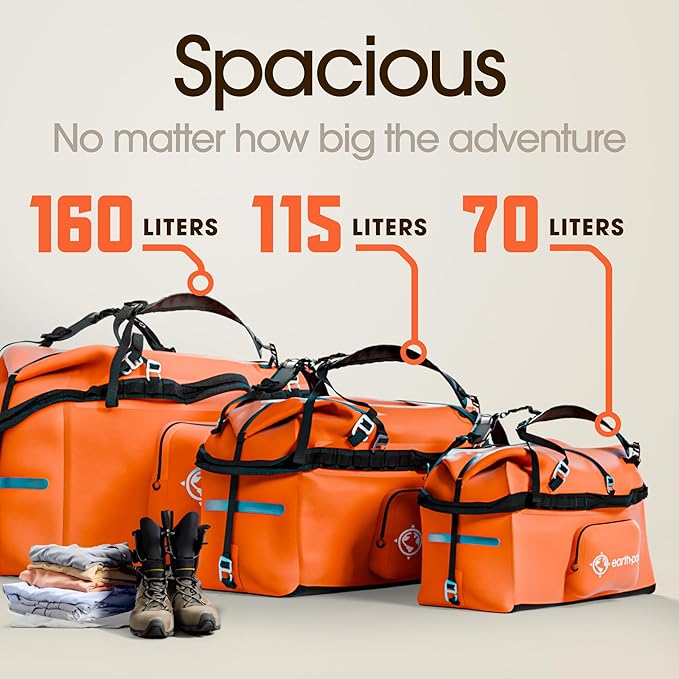 Earth Pak Waterproof Duffel Bag - Image 6