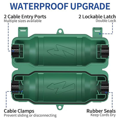 6 Pack Outdoor Extension Cord Safety Cover - Image 3