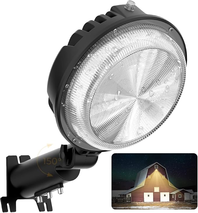 toberich LED Barn Light, 150W 20000LM Yard Area Lights Dusk to Dawn Outdoor by ToberichUltraBrightLight