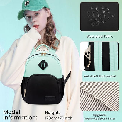 LOVEVOOK Mini Backpack for Women Light Weight Small Waterproof Backpack Purses - Image 7