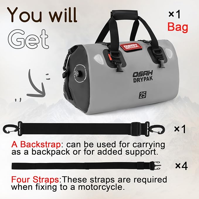 OSAH DRYPAK Waterproof Duffel Bag - Image 4