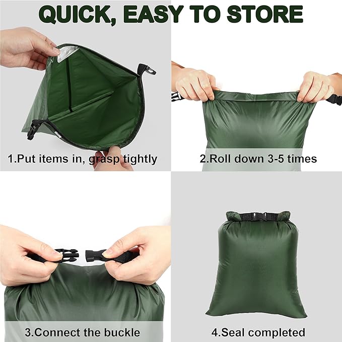 Dry Bags Waterproof Set, Outdoor Dry Bag Keep Gear Dry - Image 6