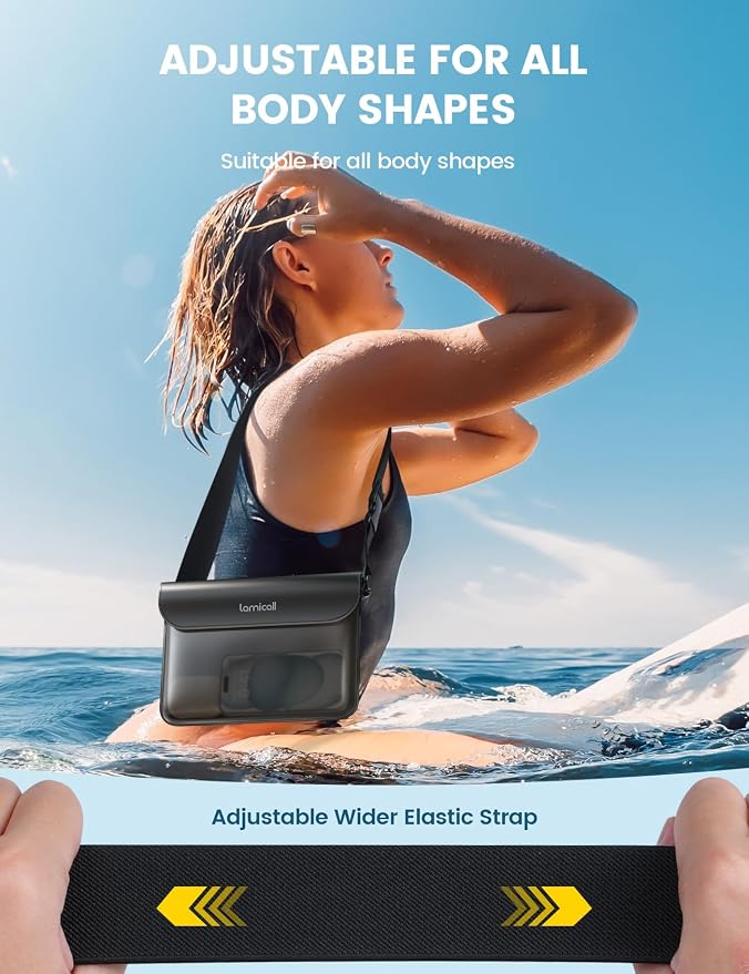 Lamicall Waterproof Fanny Pack, Cruise Essentials 2025 - Image 3
