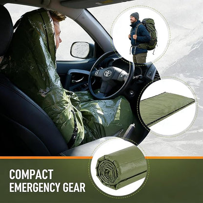 Sleeping Bag, Terrashell Blanket, Emergency Sleeping Bag, Compact Lightweight - Image 4