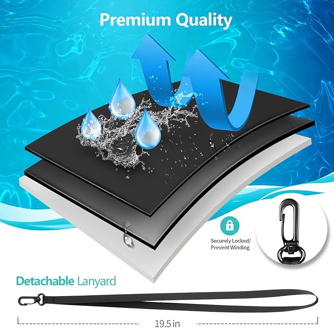 6 Pack 8.5“ Waterproof Cell Phone Pouch - Image 4