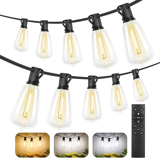 Brightever 200FT Outdoor String Lights by Brightever