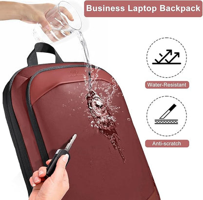 hk Business Backpack for Men 17 Inch, Slim & Expandable Waterproof Travel - Image 5