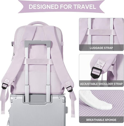coowoz Large Travel Backpack For Women Men, Carry On Backpack, Hiking Backpack - Image 7