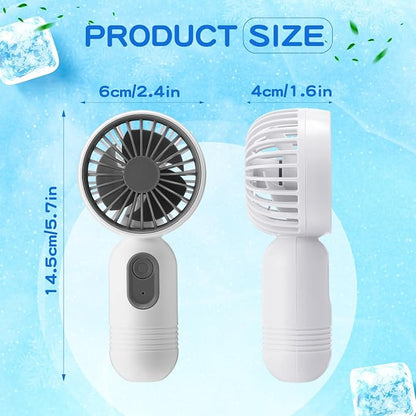 Rossesay 36 Pcs Mini Portable Fan Bulk Cute Handheld Lightweight Small Little - Image 2