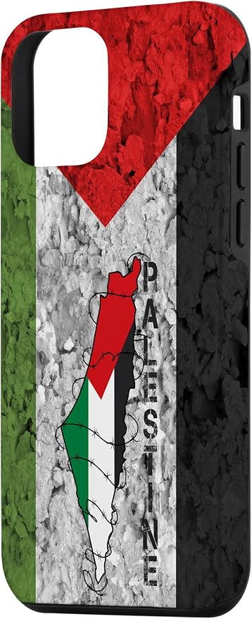 Kufiya PALESTINE Keffiyeh flag, Palestinian Map pattern Case - Image 2