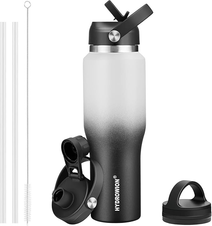 40 oz Insulated Water Bottle by HYDROWION
