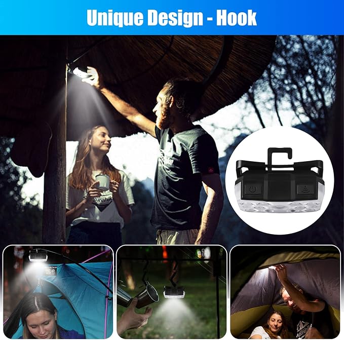 Lsnisni Headlamp Rechargeable, 2000 Lumen Ultra-Light Bright LED Head Lamp - Image 5