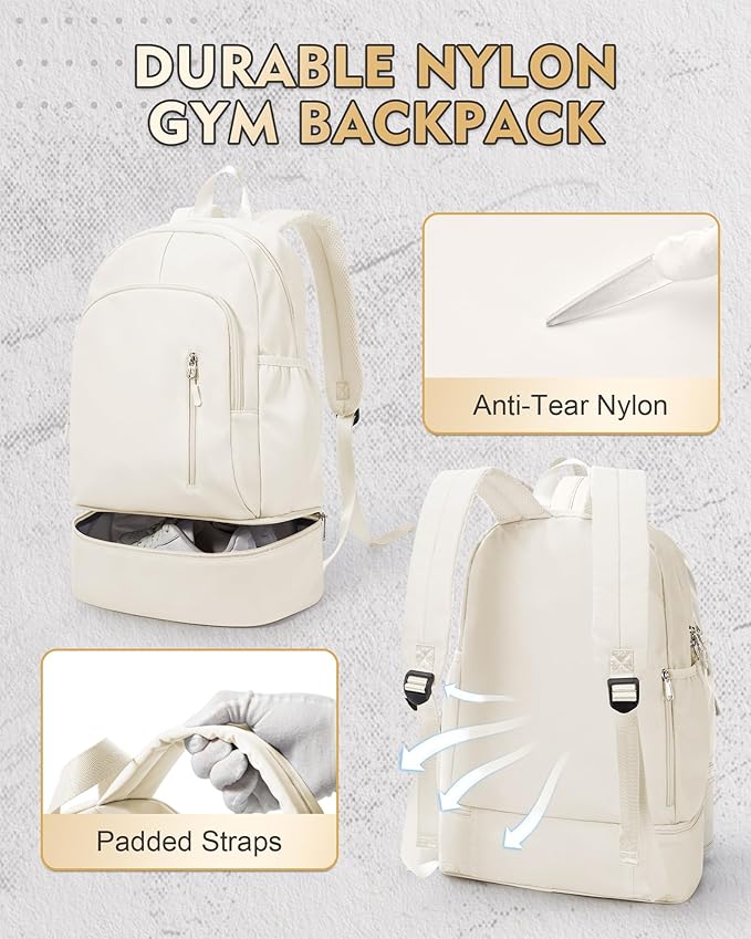 Gym Backpack for Women Men, Lightweight Gym Bag - Image 5