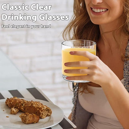 12 oz Drinking Glass Sets, BPA-Free Beer Glasses - Image 6