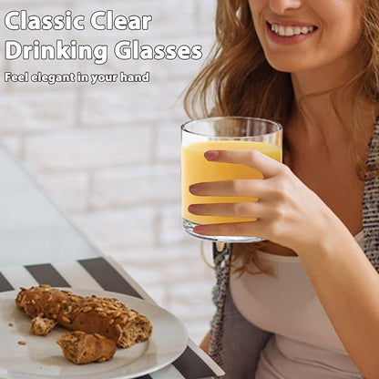 12 oz Drinking Glass Sets, BPA-Free Beer Glasses - Image 8
