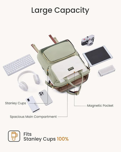 LOVEVOOK Laptop Backpack for Women - Image 8