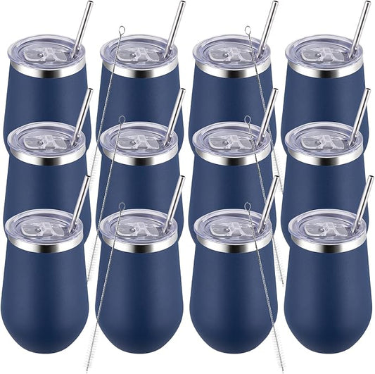 MEWAY 12oz Stainless Steel Wine Tumbler by MEWAY