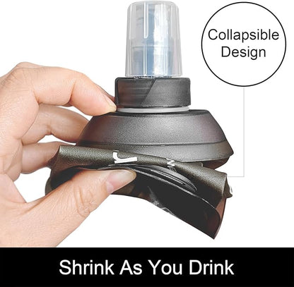 WILDREEDS 150ml Soft Flask, TPU Collapsible Soft Water Bottle - Image 3