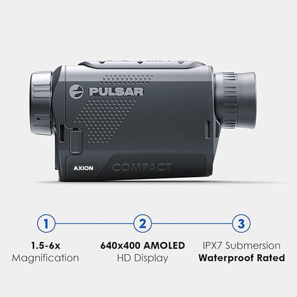 Pulsar Axion XQ19 Compact Thermal Imaging Monocular - Image 2