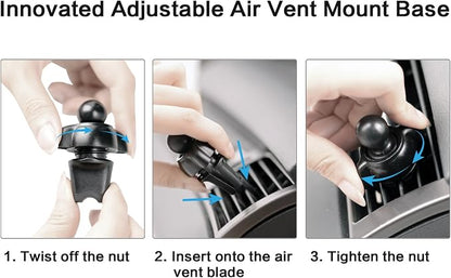 APPS2Car GPS Mount, Air Vent 17 mm Ball Mount Compatible - Image 8