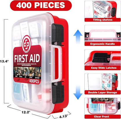 Gevoke 400 Piece First Aid Kit - Image 2