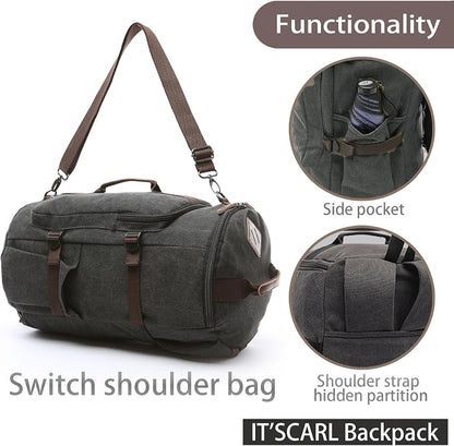 IT'SCARL Large backpack for men, Backpack for travel, Mens backpack, Waterproof - Image 5