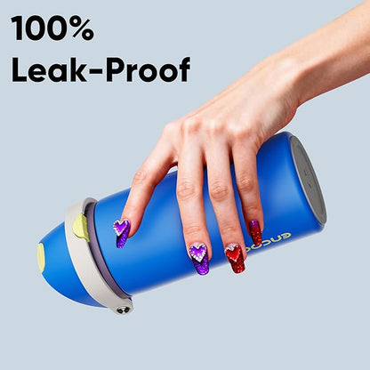 Insulated Water Bottle with Straw - Image 5