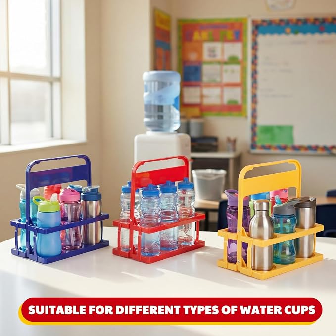 Reallnaive 3 Pcs Collapsible Water Bottle Carrier - Image 6