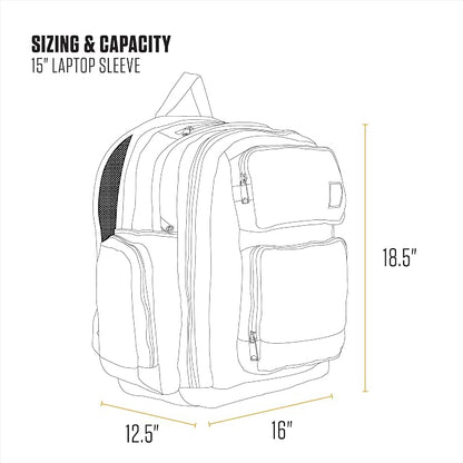 Carhartt 28L Dual-Compartment Backpack, Durable Pack - Image 5