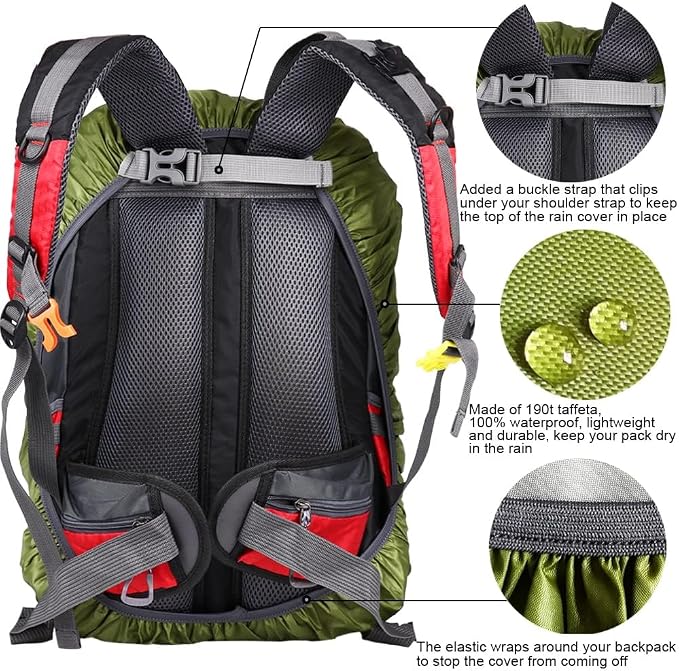 Waterproof Backpack Rain Cover - Image 6