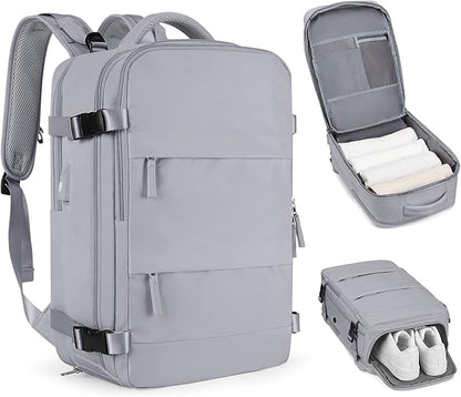 coofay Personal Item Travel Backpack by coofay