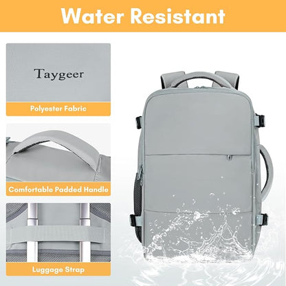 Taygeer Carry On Backpack for Men Women, Travel Backpack - Image 7