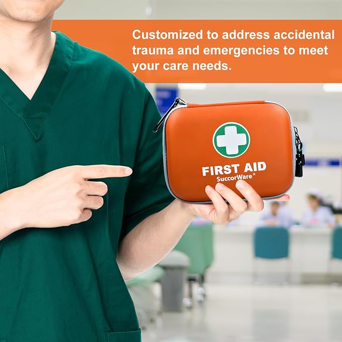 SuccorWare 150 Pieces Mini First Aid Kit - Image 6