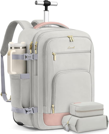 LOVEVOOK 50L Rolling Backpack by LOVEVOOK