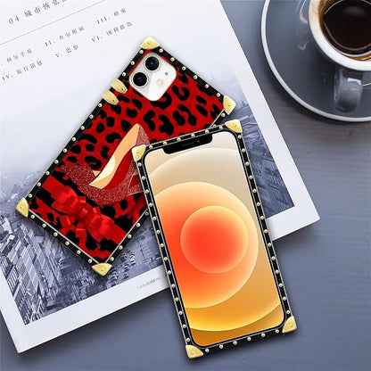 Compatible with iPhone 11 Case, Elegant High Heels Luxury Golden Decoration - Image 6