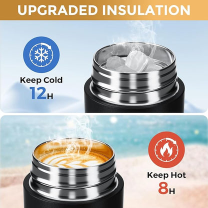 【Upgraded】Exllena Small Insulated Water Bottle 12 oz/350ml– Mini Insulated - Image 5