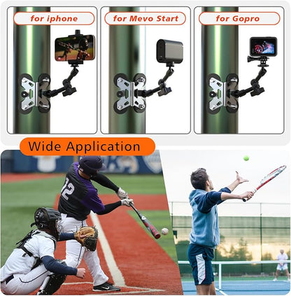 Magnetic Phone Fence Mount for iPhone, PostMount for Mevo Start, GoPro - Image 6